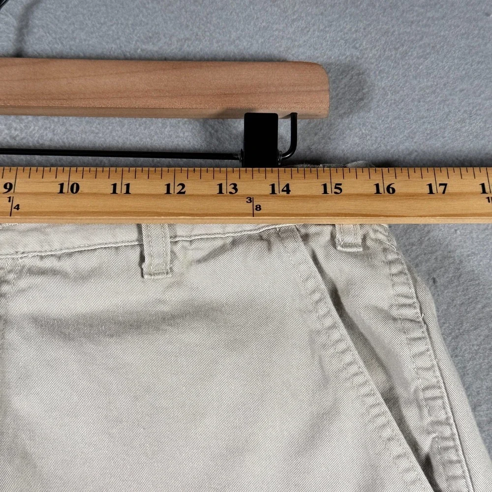 Vintage Dickies Mens 32 Khaki Cotton Cargo Shorts Utility Workwear Relaxed‎ Fit